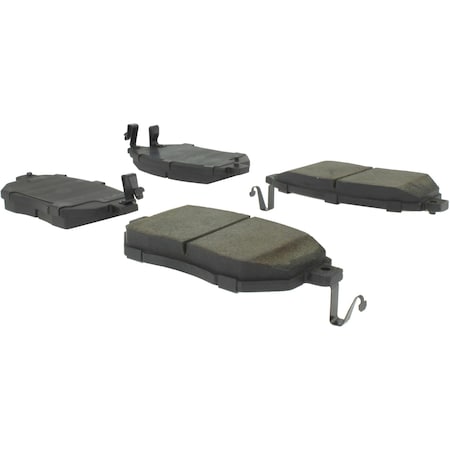 Centric Centric Premium Semi-Metallic Brake Pads with Shims and Hardware, Centric Parts 300.09690 300.0969